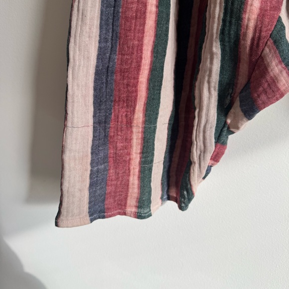 LOEWE | Runway Striped Drop-Crotch Striped Cotton Cottage-Core Pants ~ Large - Picture 5 of 10